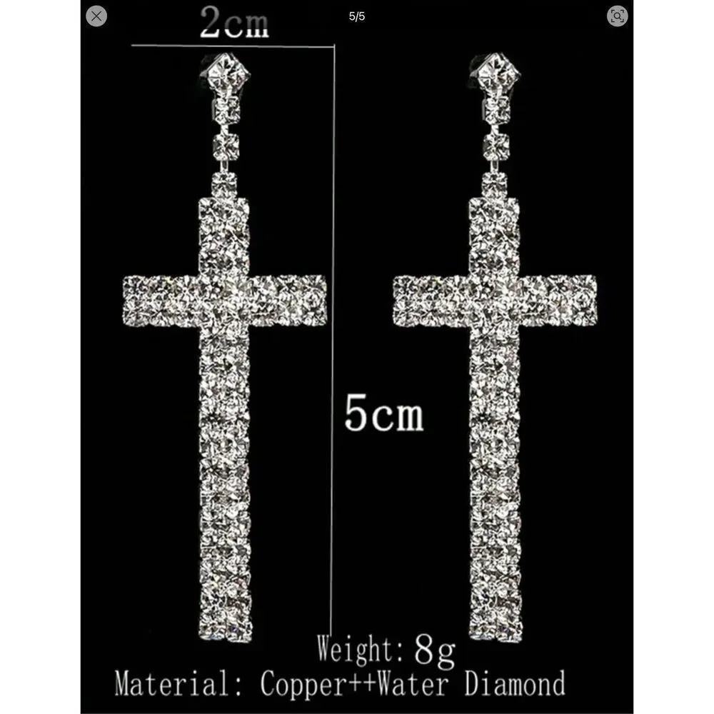 Cross Earrings